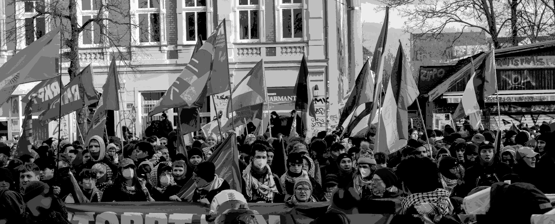 Proteste in Leipzig-Connewitz am 17. Januar 2026